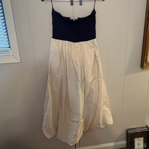 Strapless Balloon Dress